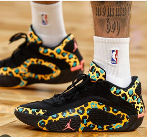 Nikee jordan tatum 2 black leopard