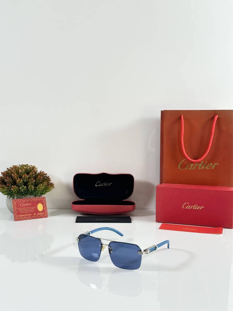 Cartier 694 Silver Blue