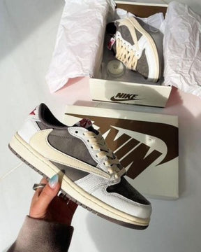 nik Air jordan retro 1 low travis Scott x reverse mocha semi ua
