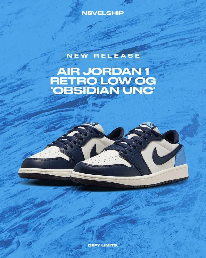 Nikee Air Jordan 1 Low OG Obsidian Blue