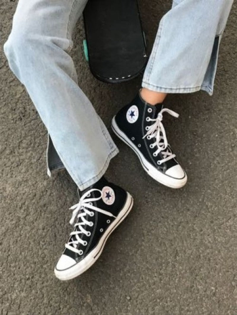 Conversee All Star High Black White For Men s