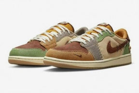 zion williamson x Air jordan 1 low voodoo