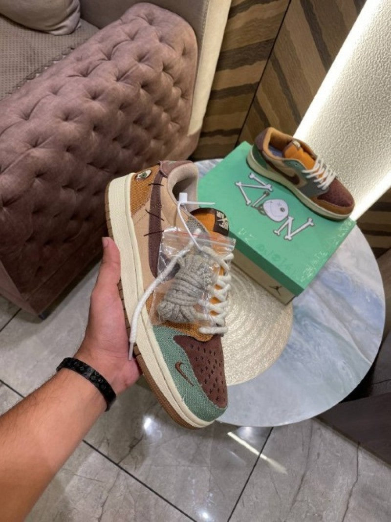 zion williamson x Air jordan 1 low voodoo