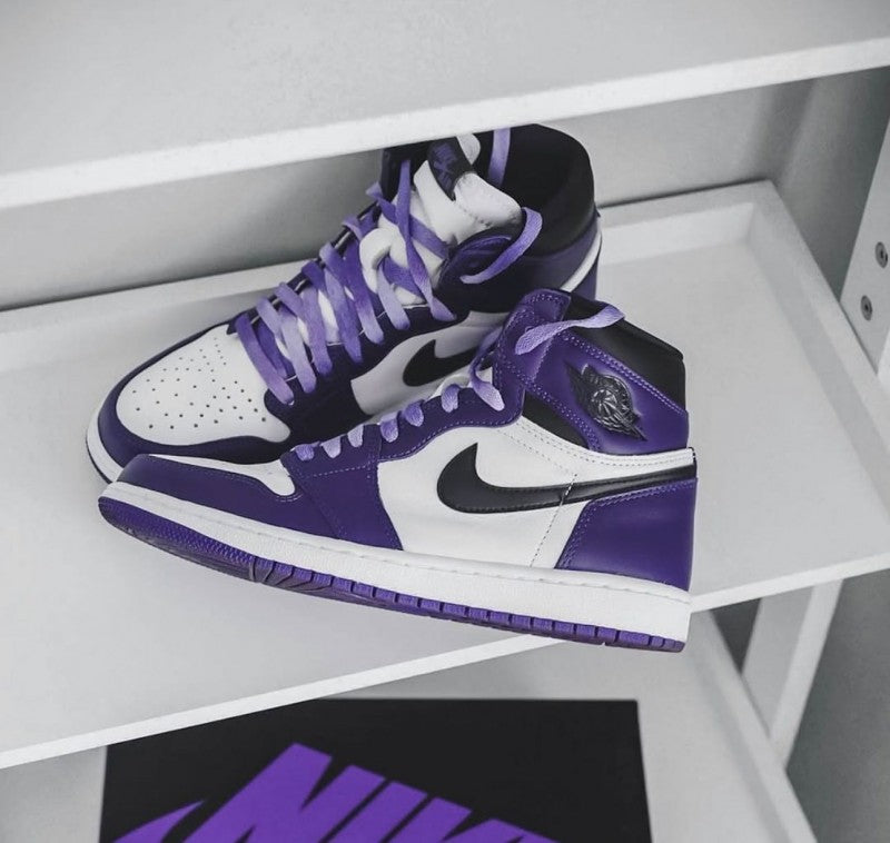 Nik Air Jordan Retro 1 High Court Purple