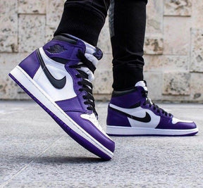 Nik Air Jordan Retro 1 High Court Purple