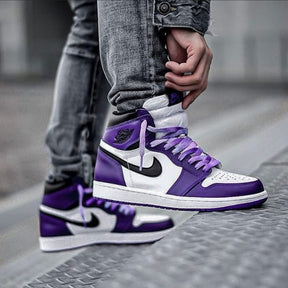Nik Air Jordan Retro 1 High Court Purple