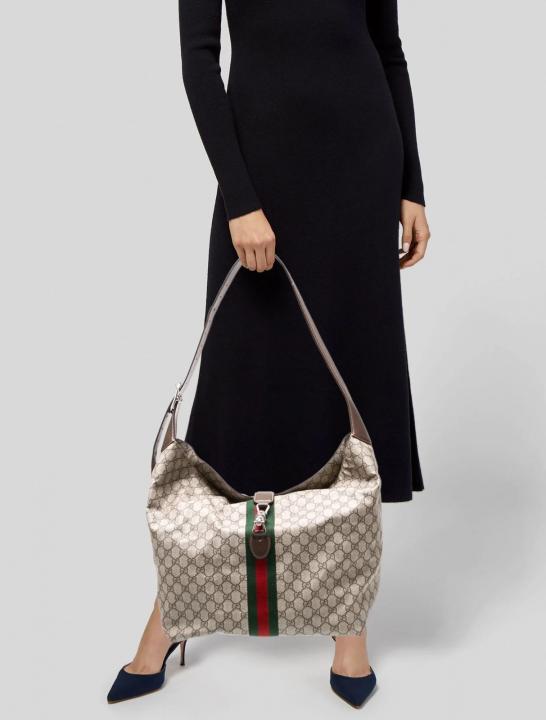 GUCC  I BEIGE JACKEI 1961 BAG