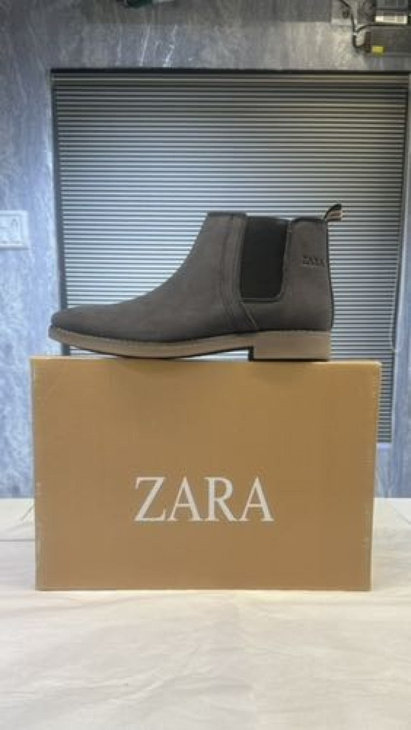 Zara Chelse Suede grey