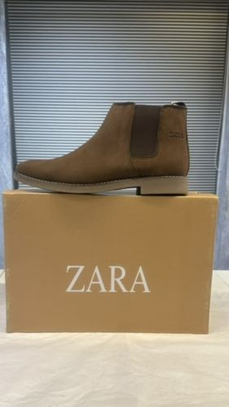 Zara Chelse Suede brown