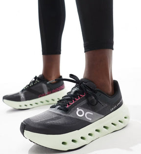 ON Cloudsurfer black lime green