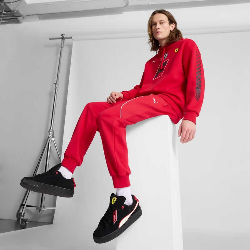 Pumaa Scuderia Ferrari Suede XL "NiteFox Black" #651