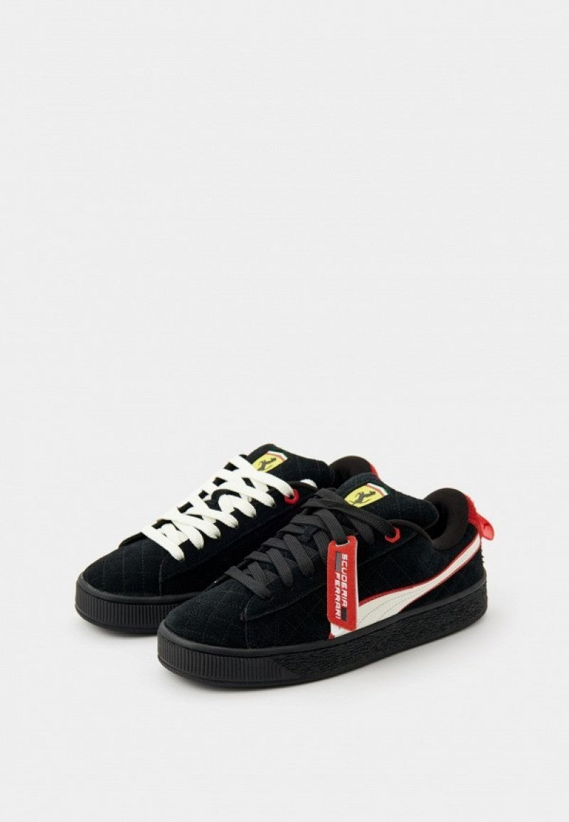Pumaa Scuderia Ferrari Suede XL "NiteFox Black" #651