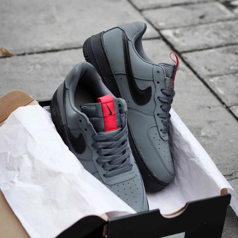 Nikee AirForce 1 Low "Anthracite Grey Black" #656