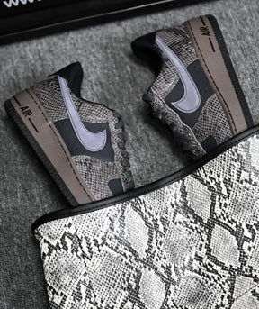 Nikee AirForce 1 Low 07 LV8 "Snakeskin Pack Off" #657