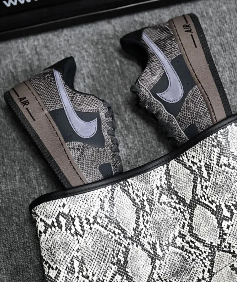 Nikee AirForce 1 Low 07 LV8 "Snakeskin Pack Off" #657
