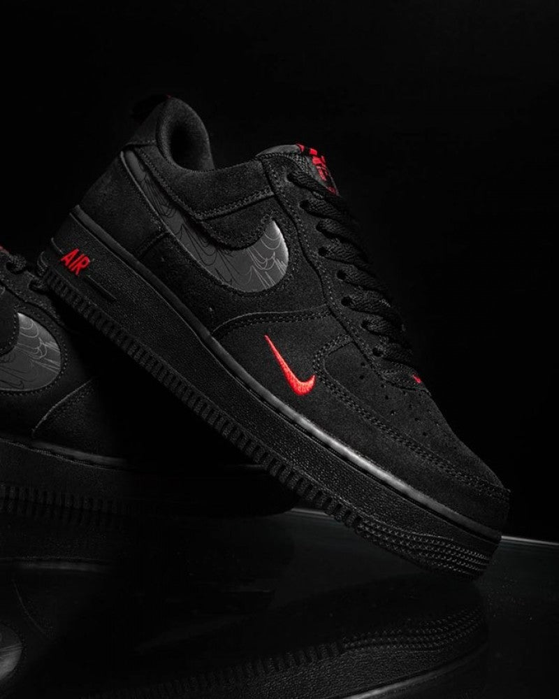 Nikee Airforce 1 black orange 659