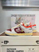 Nikee DUNK LOW CNY year of Dragon Red Legend
