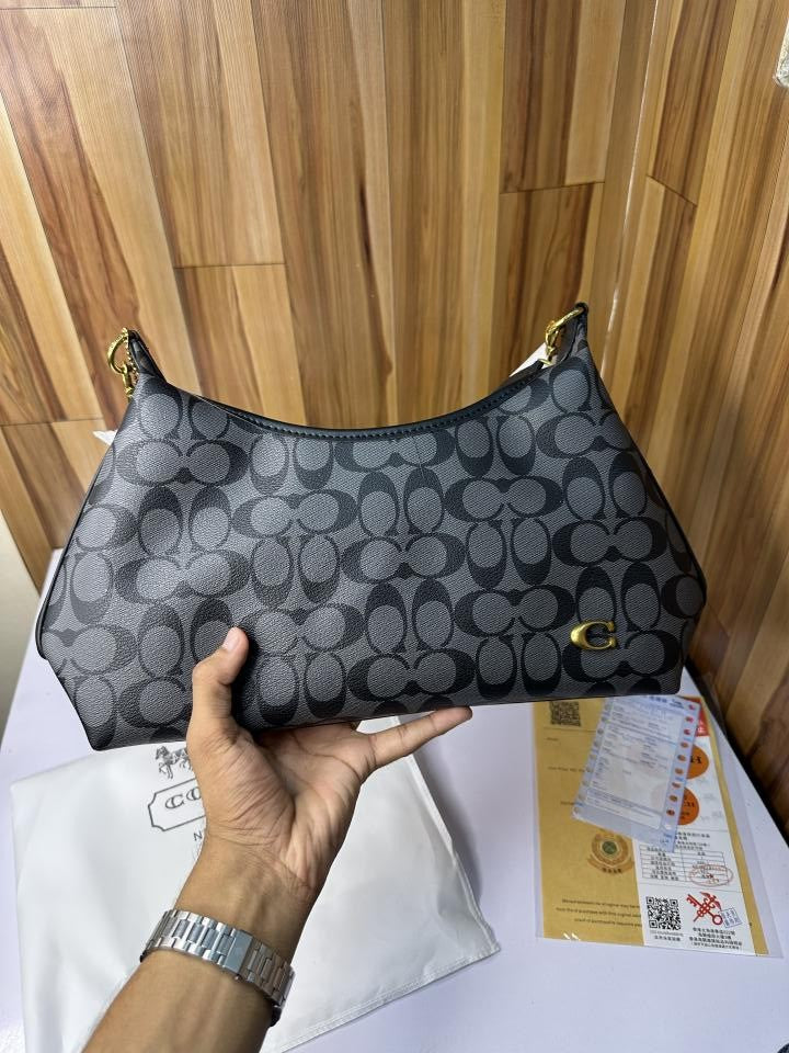 COAC  H JULIET LEATHER HOBO BAG WITH BOX PACKING 1021