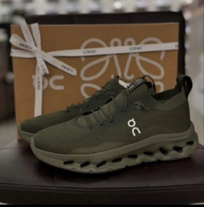 LOEWEE x ON Cloudtilt 2 Olive Green Sneakers