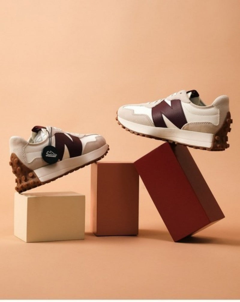 NEWW BALANCE 327 white brown