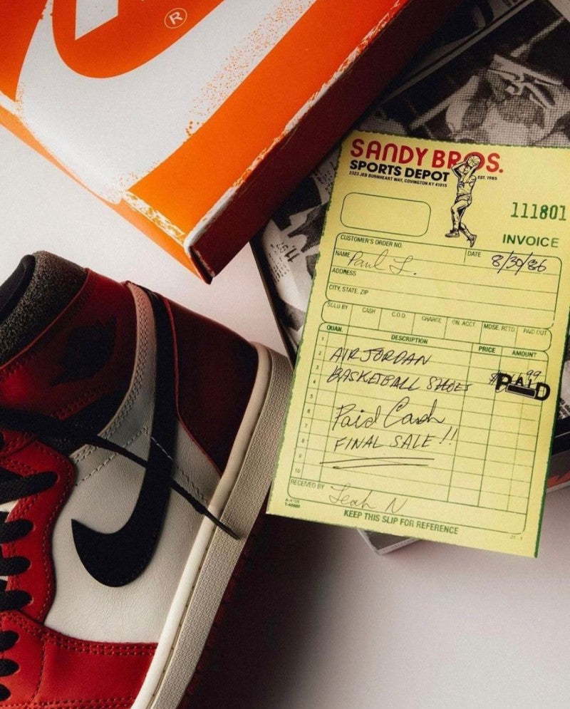 NIK Air JORDAN RETRO 1 HIGH LOST N FOUND