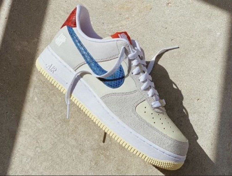 Ni.kE Airforce 1 x undefeated 5 on it