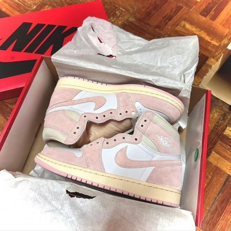 nik Air jordan retro 1 high washed pink
