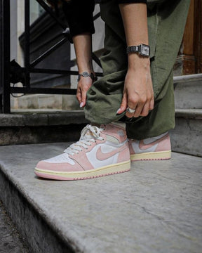 nik Air jordan retro 1 high washed pink