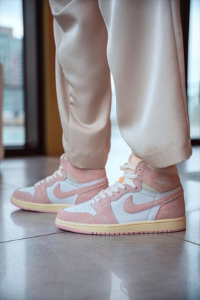 nik Air jordan retro 1 high washed pink