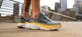HOKA BONDI GREY yellow WHITE
.