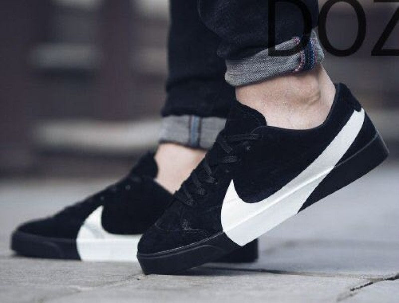 Nik e Blazer City Low Black White