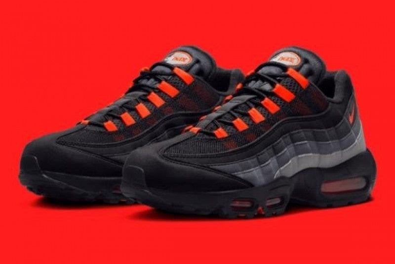 Airmax 95 Hyper Crimson black orange with Carry bag As3