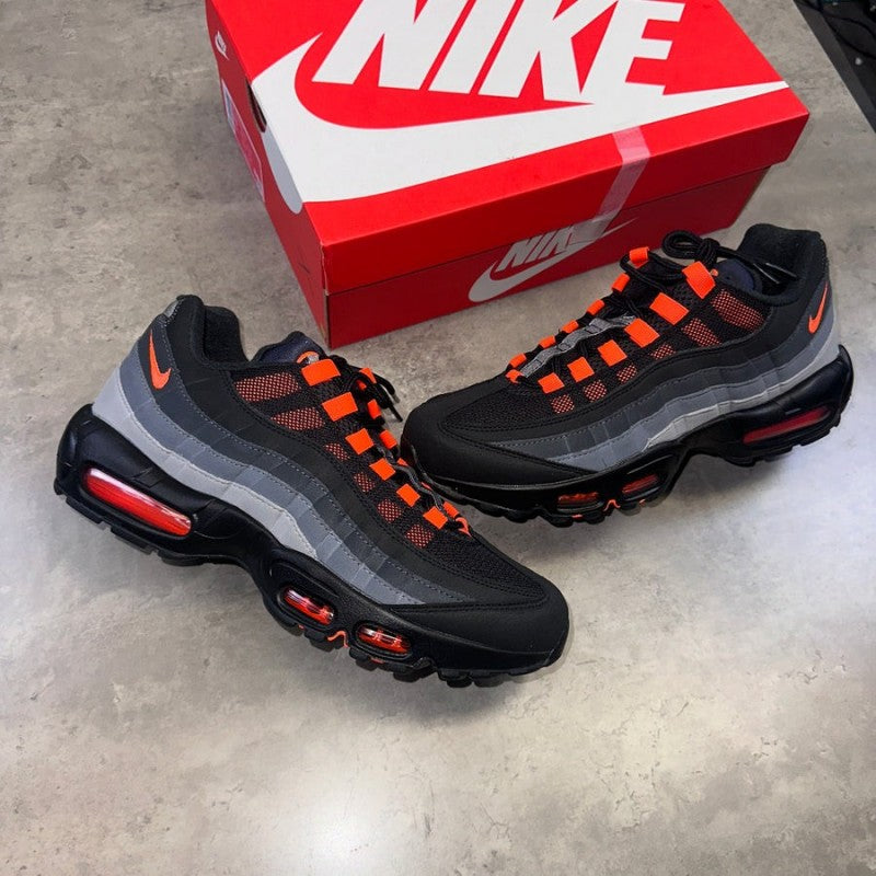 Airmax 95 Hyper Crimson black orange with Carry bag As3
