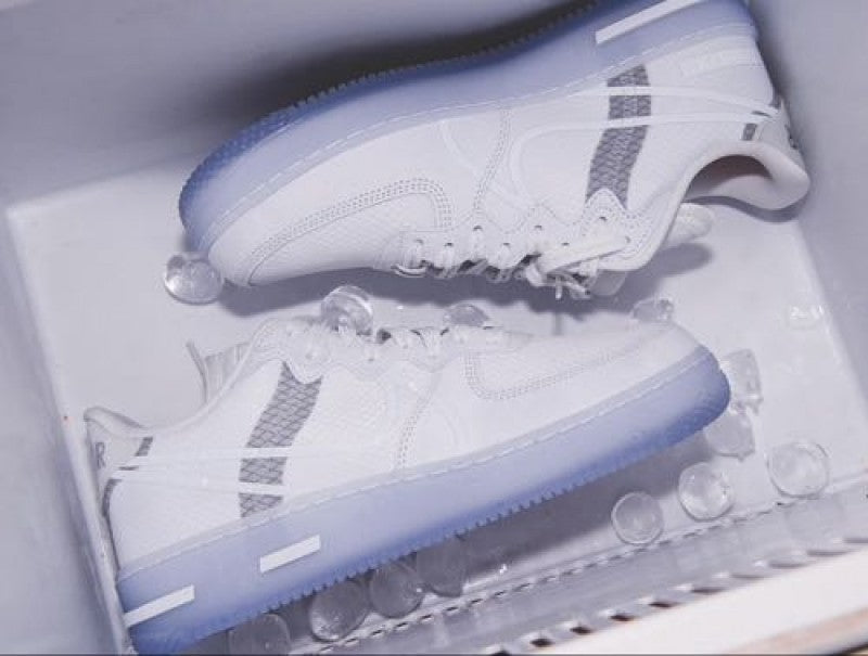 Nikee Airforce 1 Ice React Semi UA With Bottle Lace