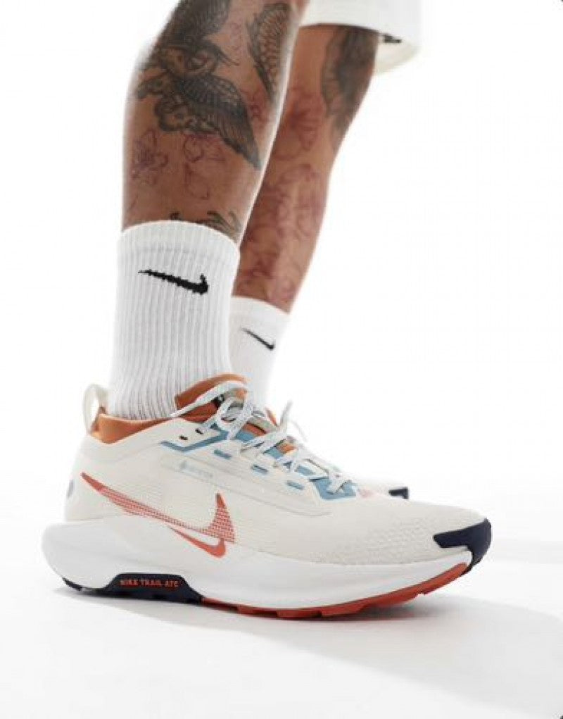 Nikee Pegasus Trail 5 Gore Tex White Red