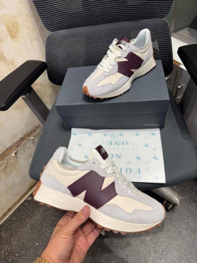 Neww balance 327 burgundy