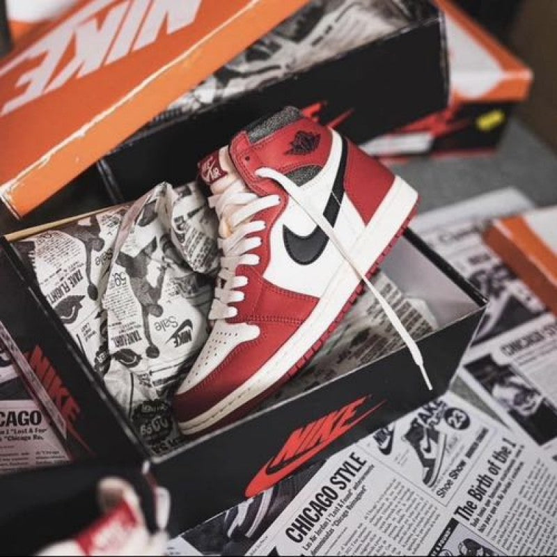 NIK.EE Air JORDAN 1 HIGH OG LOST AND FOUND SEMI UA