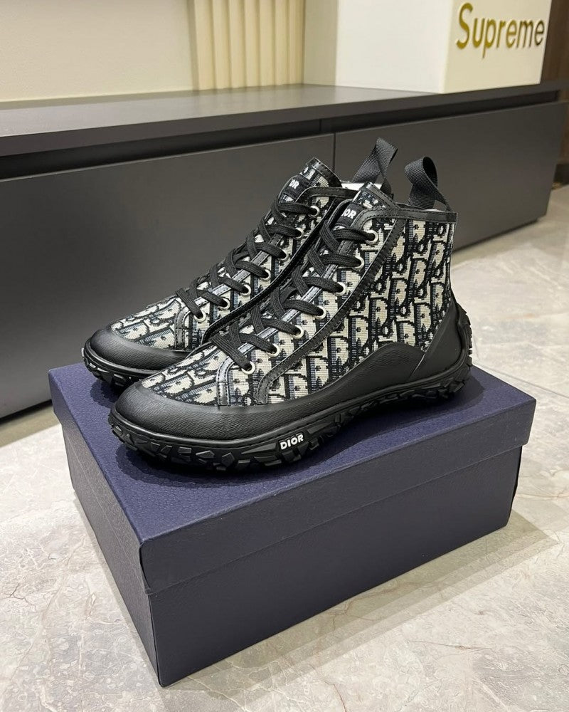 Diorr B28 High Black Beige With All Accessories