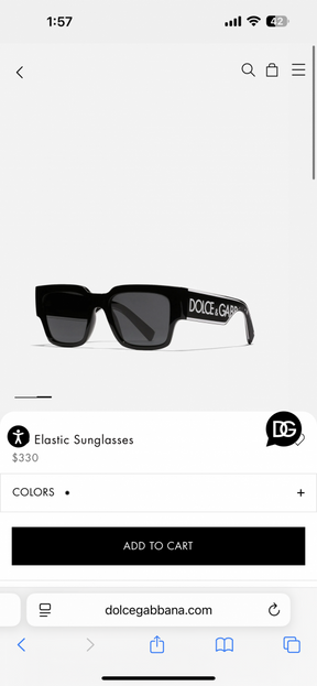 Dolce & Gabbana 6184 Black White