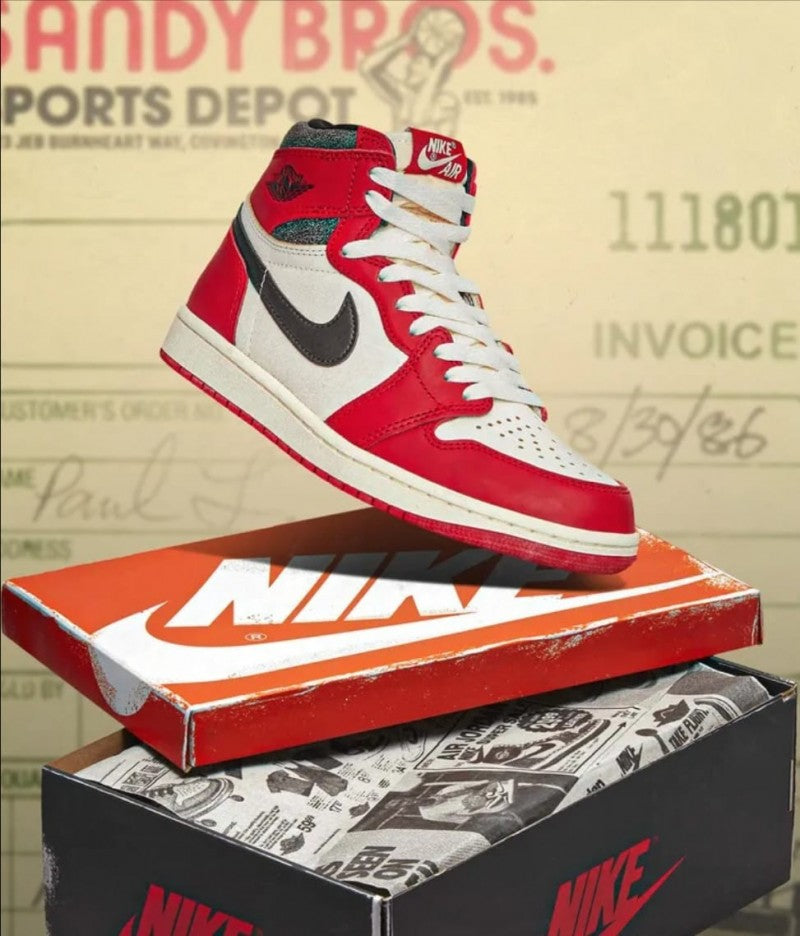 Nikee Air Jordan Retro 1 "Lost And Found" #210