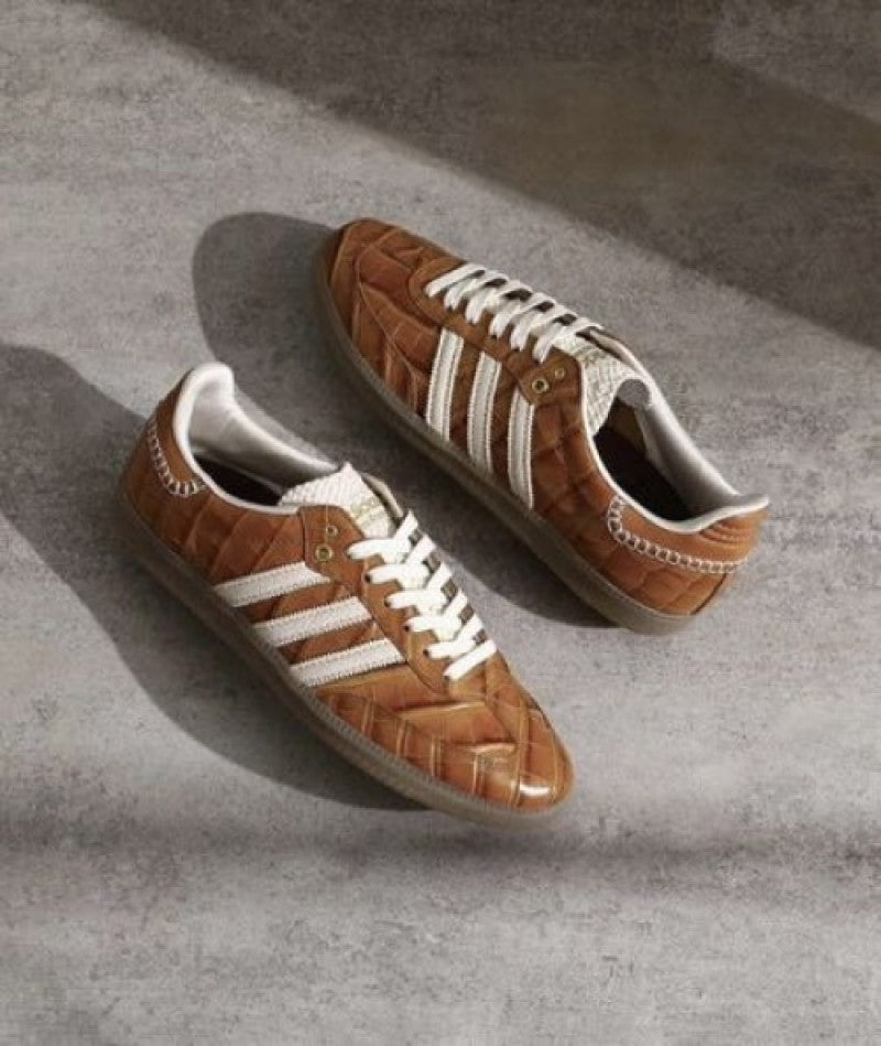S x wales bonner croc brown