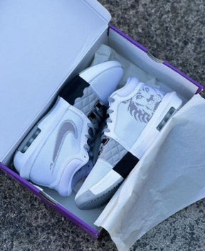 Nikee Lebron Witness 8 VIII "White Black" #684