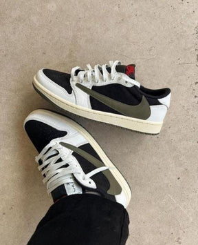 Air jordan retro 1 low travis scott olive semi ua
