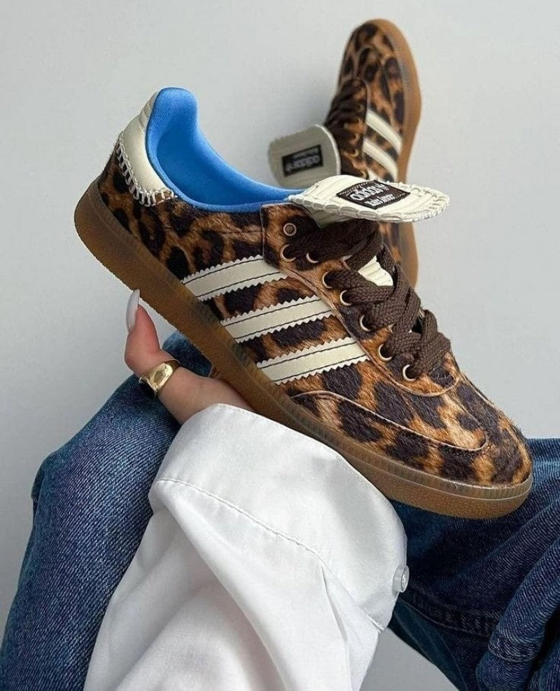 Adidass x Wales Bonner Samba Leopard Pony fix