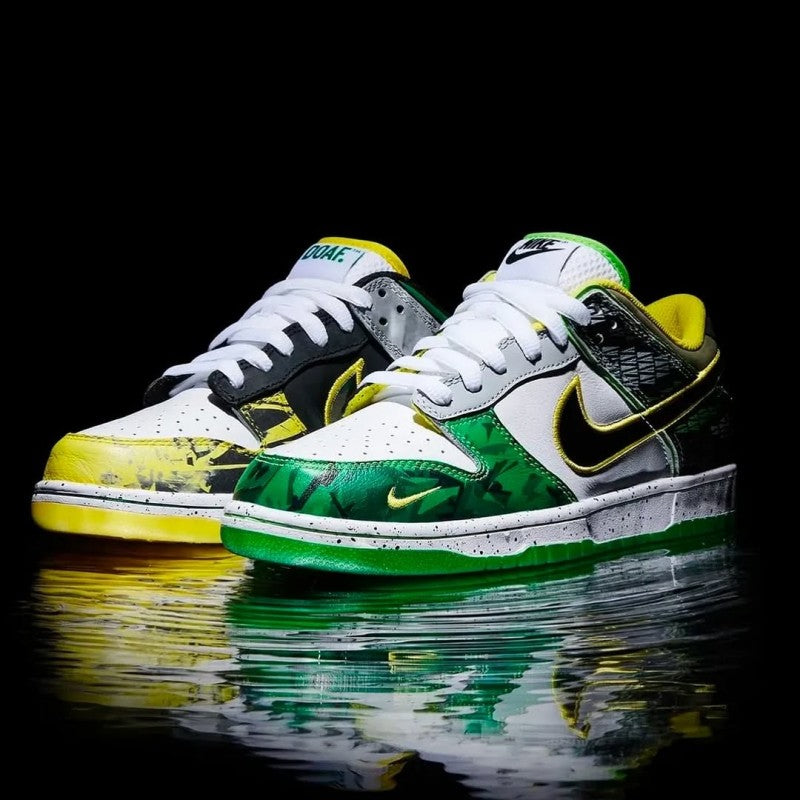 Nik ee Dunk Low What The Duck Away University Of Oregon Pe Sneakers 236