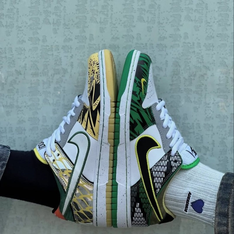 Nik ee Dunk Low What The Duck Away University Of Oregon Pe Sneakers 236