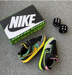 Nikee X DOAF Dunk Low "What The Dunk University Of Oregon" #685