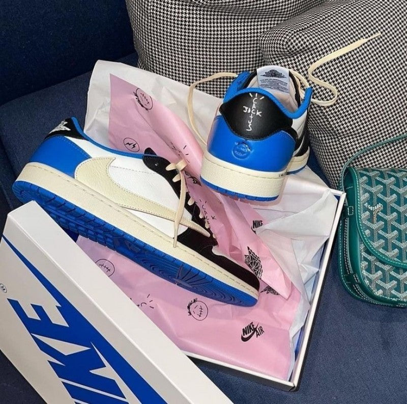 Air Jordan travis Scott Fragment Low semi UA Quality