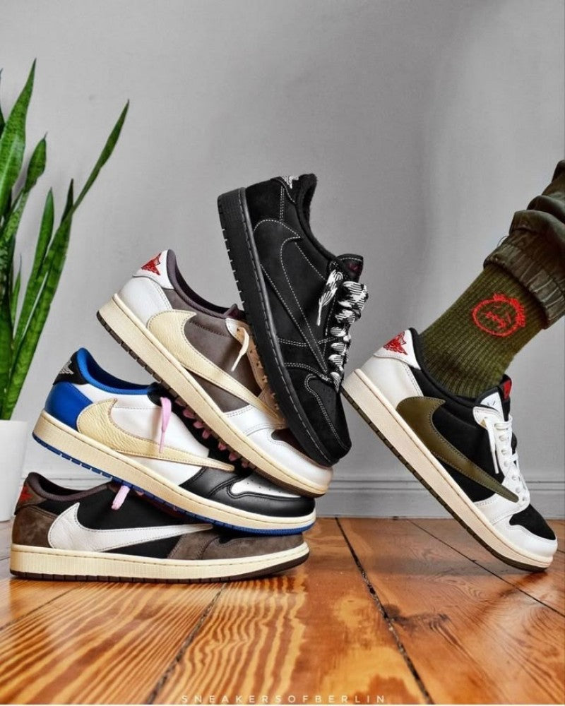 Travis Scott x Air Jordan 1 Low Olive semi UA Quality
