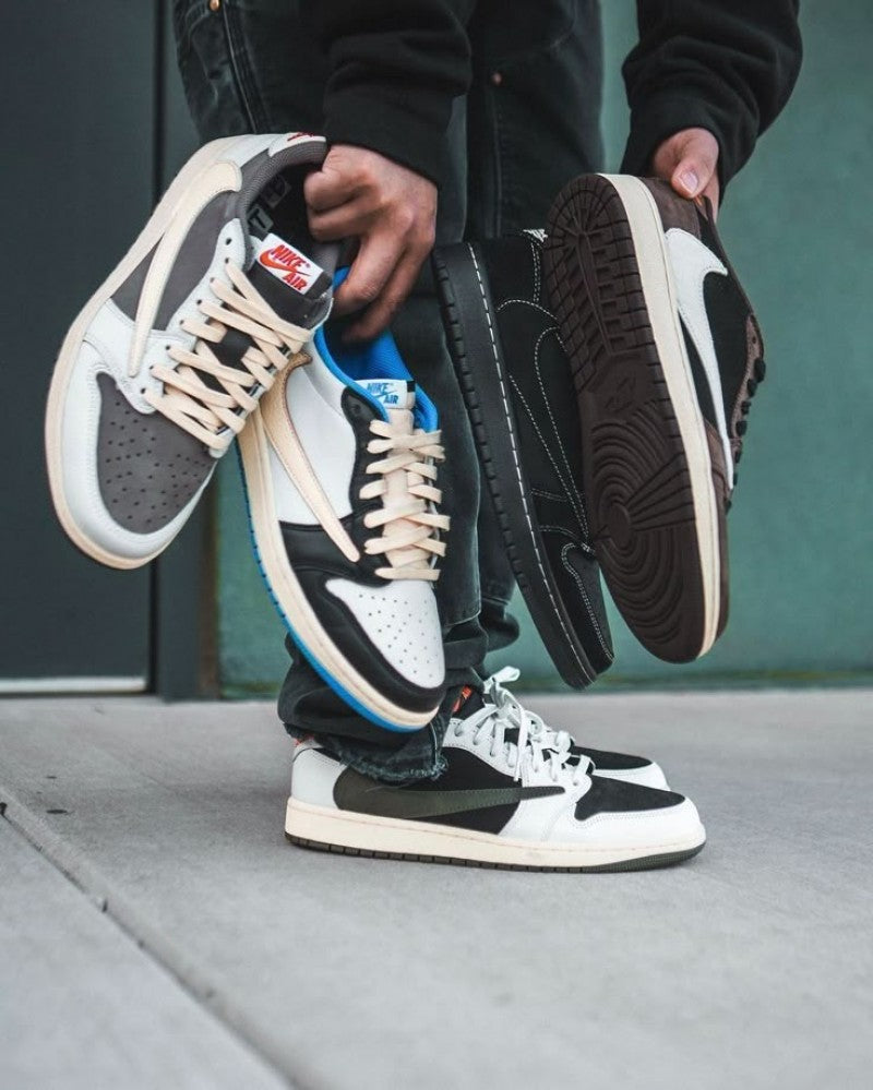 Travis Scott x Air Jordan 1 Low Olive semi UA Quality